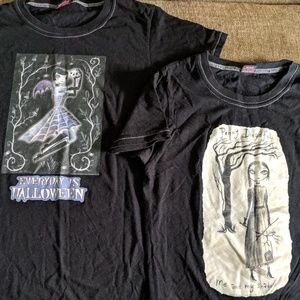 Set of 2 Penny Dreadful Tees - Juniors Small Black